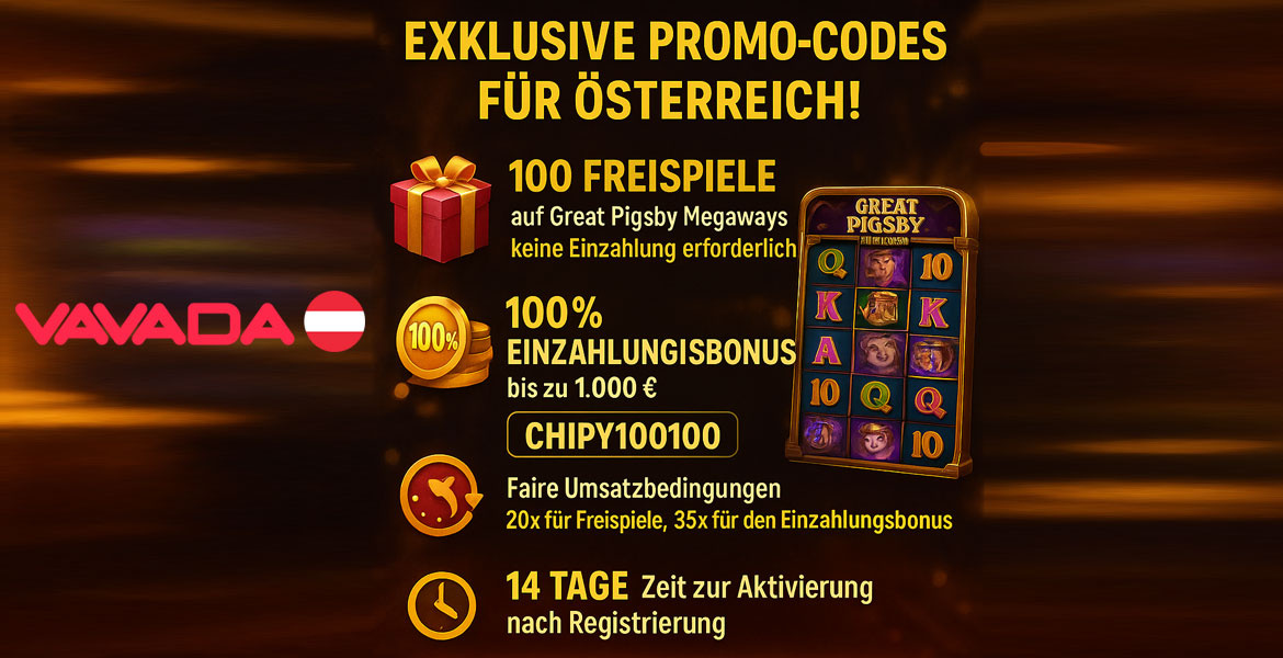 Promocodes Vavada casino. 